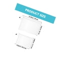 thumbnail image 5 of DEEPCRAFF 4-Pack Nylon Zipper Organizer Bags for Office and School File Storage, and Portable, 5 of 8