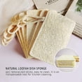 thumbnail image 3 of Esponja de lufa natural CHAO biodegradable paquete de 6, 3 of 5