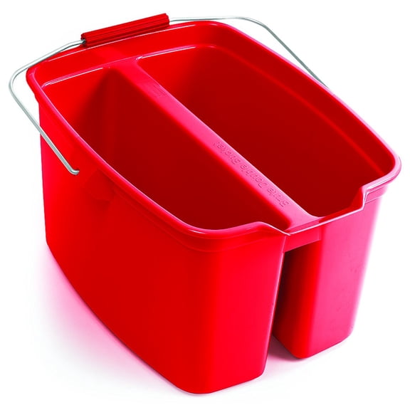 RUBBERMAID DOUBLE PAIL WITH HA