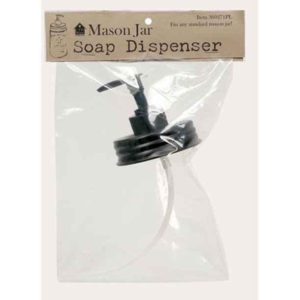 Mason Fruit Canning Jar Soap/Lotion Pump&Lid Rustic Farmhouse Kitchen