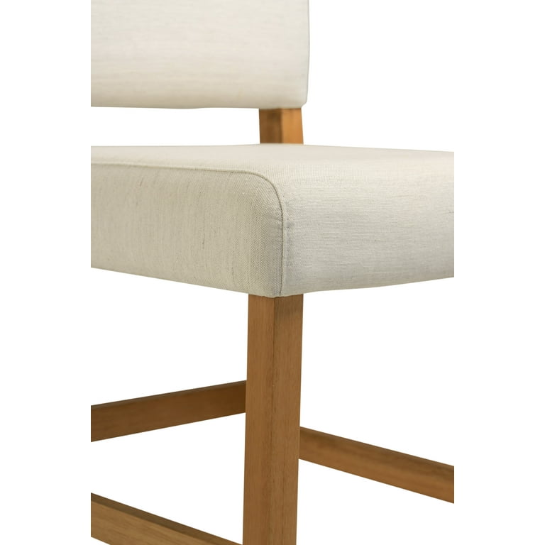 Brax Counter Height Stool with Upholstered Back and Wood Brax Counter Height Stool with Upholstered Back and Wood