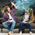 thumbnail image 3 of SPBPQY G2000 Gaming Headsets, Surround Stereo Gaming Headphones with Noise Cancelling Mic, LED Lights & Soft Memory Earmuffs for PS5/ PS4/ Xbox One/Nintendo Switch Mac Computer Games- Brilliant Green, 3 of 7