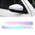 thumbnail image 1 of Autocollants de Rétroviseur de Voiture Décor Autocollant de Carrosserie Vinyle 4 Pcs (Coloré), 1 of 6