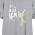 thumbnail image 3 of Tinker Bell - Faith Trust Pixie Dust - Juniors Ideal Flowy Muscle T-Shirt, 3 of 5