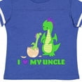 thumbnail image 4 of Inktastic I Love My Uncle Boys or Girls Toddler T-Shirt, 4 of 5