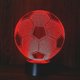 thumbnail image 4 of Luces nocturnas Iluminación ambiental Luz de noche LED de fútbol Lámpara de mesa 3D para dormitorio de niños, 4 of 4