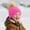 F-237Hot Pink, variant on ZHOGXU Big Kids Girls Boys Knitted Hat Solid Color Warm Comfortable Fashion Winter Caps For Cold Weather Outdoor Activities Beige M