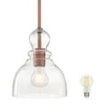 thumbnail image 4 of Westinghouse Lighting  Fiona One-Light Mini Pendant Washed Copper 1-Light (bulb included), 4 of 5