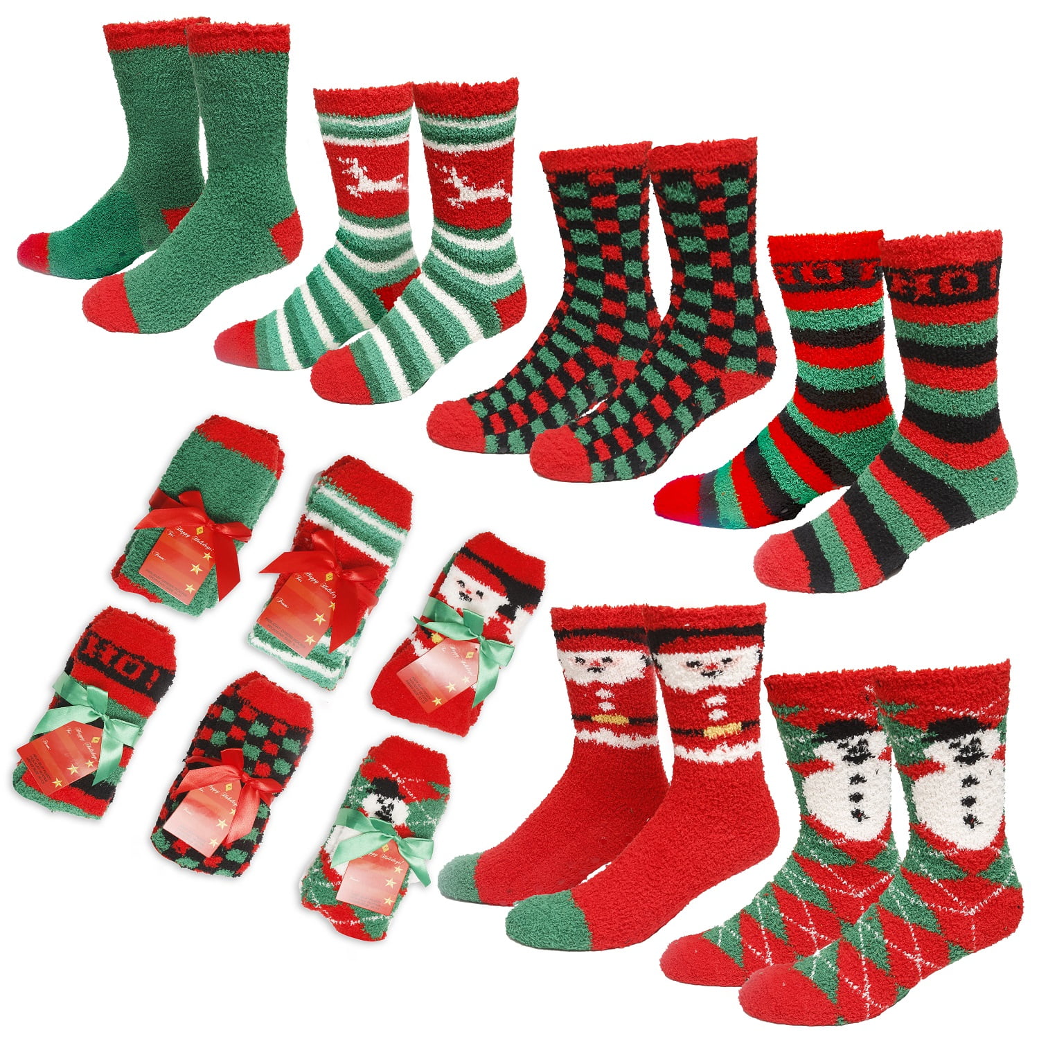 christmas dress socks