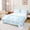 Blue 02, variant on Erosebridal Blue Bow Gingham Twin Sheet Sets, Princess Style Bedding for Girls, 3 Pieces