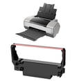 thumbnail image 6 of Printer Ribbon Cartridge Pack of 24 Black/Red for Ribbon Cartridge TM-U220 M188B ERC30 ERC34 ERC38 NK506 Printer, 6 of 8