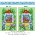 thumbnail image 5 of Toland Home Garden Backyard Bungalow Butterfly Flower Flag Double Sided 28x40 Inch, 5 of 5