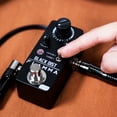 thumbnail image 5 of FLAMMA FC19 Black Distortion Pedal Guitar Effects Pedal with Warm Vintage Tone True Bypass, 5 of 8