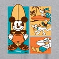 thumbnail image 3 of Disney - Mickey & Friends - Donald Duck, Goofy, & Pluto - Sun, Sand, & Surf - Women's Oversized T-Shirt, 3 of 5