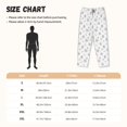 thumbnail image 3 of Gukieu Hand Drawn Turtle Print Women's Home Trousers, with Pockets and Drawstring Pajamas, Home Pajamas, Sleepwear-XX-Large, 3 of 6