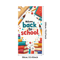 thumbnail image 6 of LUUFILx Welcome Back to School Banner Backdrop for Classroom Decor Kids Event Background Party Decorations School Supplies Photography Props Backdrop Banner, 6 of 8