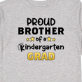 thumbnail image 4 of Inktastic Proud Brother of a Kindergarten Grad Boys Long Sleeve Toddler T-Shirt, 4 of 5