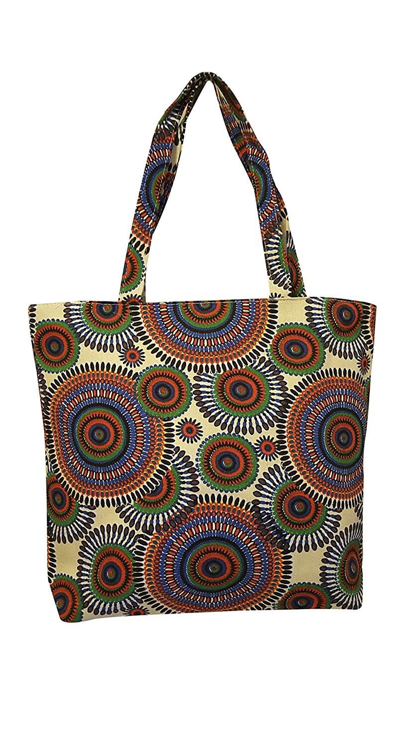 101 BEACH Medium Size Zipper Top Beach Tote Bag