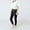 Black, variant on TAIAOJING Toddler Baby Kids Girls Yoga Leggings Flowy Skorts Tight Yoga Pants 2 In 1 Running Tennis Skirt Pants Casual Joggers, 4-5 Years