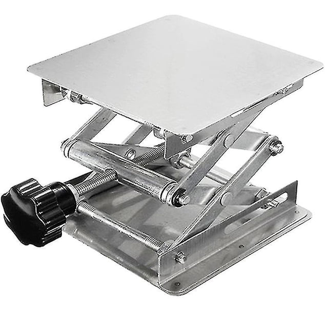 Mesa elevadora manual de laboratorio YONGSHENG de acero inoxidable plataforma pequeña 100x100mm Color plata
