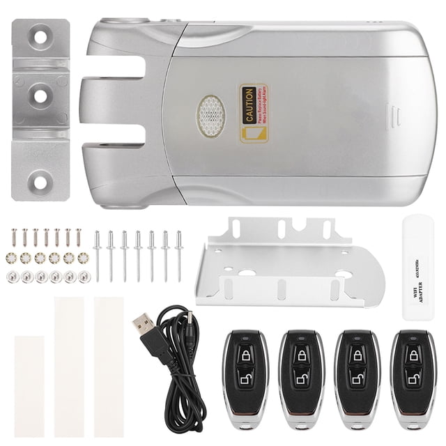 Wafu 010 para Tuya WiFi, cerradura de puerta inteligente remota inalámbrica, Invisible, sin llave, cerradura táctil