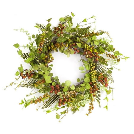 UPC 746427700603 product image for Melrose International 22 in. Mixed Berry and Foliage Wreath | upcitemdb.com