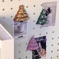 thumbnail image 1 of Feltree 3D Christmas Tree Refrigerator Magnet DIY Decoration with Strong Magnetic Suction Reusable for Home Office Holiday Decor, 1 of 8
