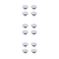 thumbnail image 1 of VONKY 4bags Convenient Circular Overflow Hole Cover - Easy Installation And Maintenance Ceramic Wash Basin Overflow Hole Cover Double layer 3Set, 1 of 6