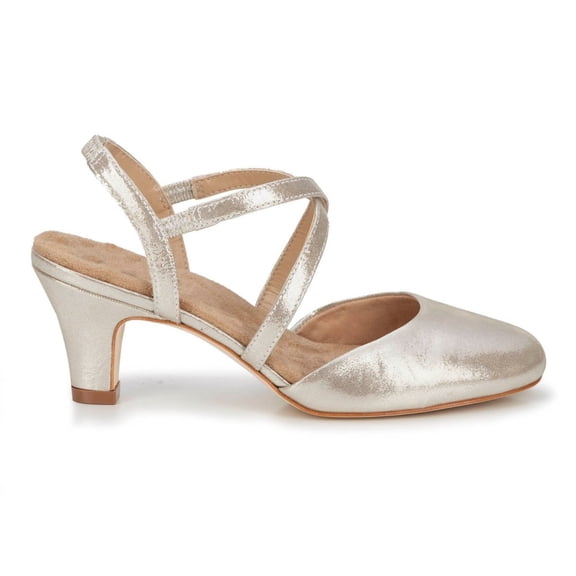 Ros Hommerson Caliente Women Dress Shoe In Silver