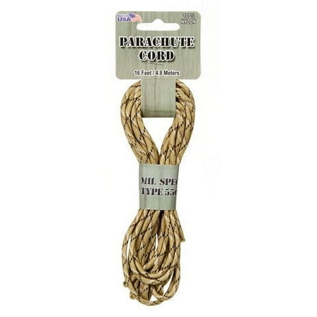 Paracord Desert Camo 550 16Ft