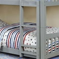 thumbnail image 7 of Furniture of America Edith Wood Full over Full Bunk Bed in Gray, 7 of 7