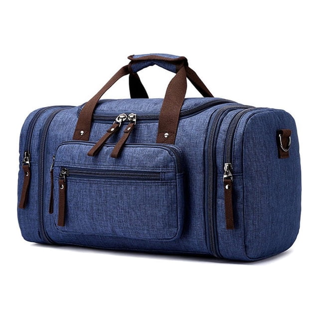 Sonducket Bolsa de viaje para exteriores, senderismo, escalada, playa, teléfono móvil, gafas de sol, almacenamiento de ropa, equipaje, bolso de Envolturas para manijas de equipaje Azul oscuro