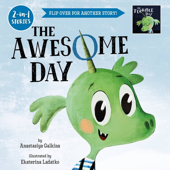 Pre-Owned Awesome, Terrible Day: Flip Over for Another Story! (Hardcover) 1954738102 9781954738102