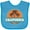 Turquoise, variant on Inktastic Huntington Beach California Boys or Girls Baby Bib