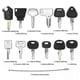 thumbnail image 2 of 12 Keys Heavy Equipment Ignition Set for Caterpillar JCB Yanmar Kobelco Bobcat Hitachi Komatsu Excavator & Construction, 2 of 4
