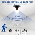 thumbnail image 3 of Great Value A19 LED Light Bulb, Indoor PIR Motion Sensor, Non-D2D, 60W Equivalent, E26 Medium Base, 6-10 ft, 3 of 11