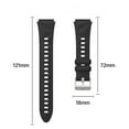 thumbnail image 3 of BotaniNest 18MM Color Silicone Sports Watch Band Sturdy Fit For All Active Comfortable Wear Available, 3 of 4