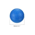 thumbnail image 2 of Uxcell Plastic 41mm Hollow Swing Training Golf Practice Ball Blue 16 Pcs, 2 of 5