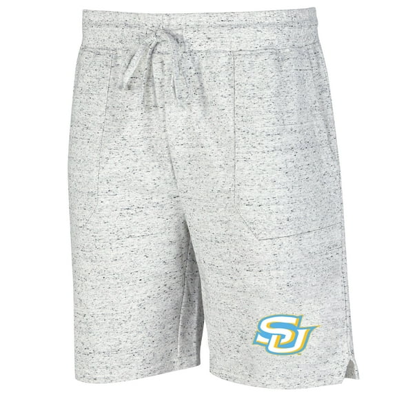 Men's Concepts Sport White/Charcoal Southern University Jaguars Throttle Knit Jam Shorts