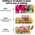thumbnail image 5 of Alfombra olfativa multicolor para perros, alfombra de entrenamiento para mascotas, alfombra de búsqueda de alimento para perros, entrena el sentido del olfato, juguete de alimentación lenta, alfombra, 5 of 5