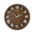 thumbnail image 1 of Seiko QXA810Z Shinrin Round Wall Clock - Brown, 1 of 1