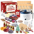 thumbnail image 1 of Kit para Hacer Velas KQU con Derretidor de Cera de Soya y Moldes, 1 of 7