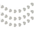 thumbnail image 1 of Inteprter 1 Juego de guirnalda de corazón, decoración de fiesta, pancarta colgante de papel, diseño de serpentina de compromiso, adorno, colgantes para Kits de decoración para fiestas Plata Inteprter HA059999-03, 1 of 6