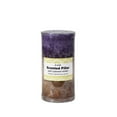 thumbnail image 1 of Jeco CPC-3613-12 Bougie Pilier Parfumée Sable 3 x 6 Po, Violet - 12 Pcs, 1 of 1