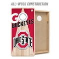 thumbnail image 6 of YouTheFan NCAA Ohio State Buckeyes 2' x 4' Cornhole Game, 6 of 6