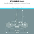 thumbnail image 6 of Franklin Sports Classic Outdoor Game Tetherball Set, 6 of 10