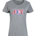 thumbnail image 3 of Instant Message - Christmas - Joy To The World Sparkle - Women's Any Way Dress, 3 of 7