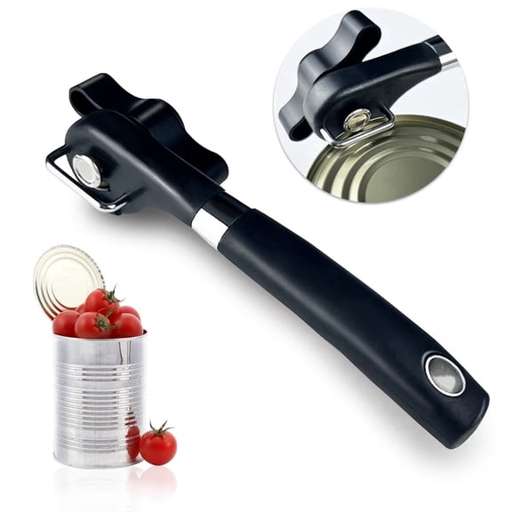 1pc Safe Cut Can Opener Stainless Steel Smooth Edge Cutting Tool Kitchen Restaurant