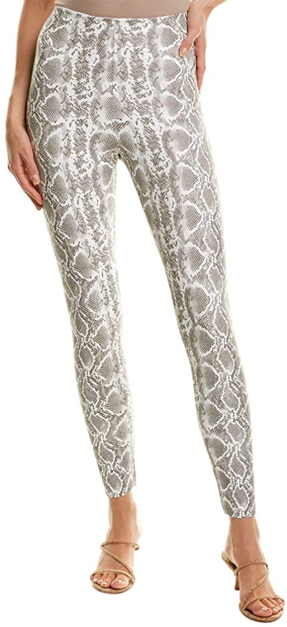 Control Faux Leather Animal Leggings 