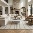 thumbnail image 1 of Rug Branch Maise Abstract Indoor Outdoor Area Rug, Cream Beige, Modern - Entryway, Hallway, Bathroom, and Kitchen, 1 of 7